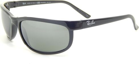 نظارة شمسية Ray Ban Polarized Predator 2 RB2027 601/W1 مستقطبة باللون الأسود/الرمادي مقاس 62 ملم in Saudi Arabia