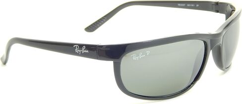 نظارة شمسية Ray Ban Polarized Predator 2 RB2027 601/W1 مستقطبة باللون الأسود/الرمادي مقاس 62 ملم in Saudi Arabia