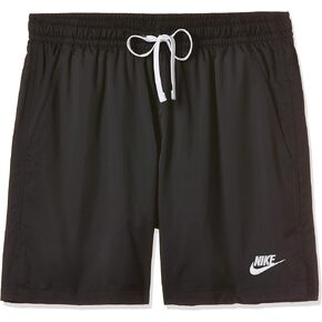 Nike NSW Woven Flow Shorts Black/White SM in Saudi Arabia