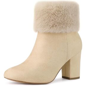 Allegra K Women's Ankle Boots