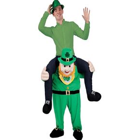 MatGui Halloween Carry Ride On Me Shoulder Adult Christmas Mascot Costume Ride On Costume
