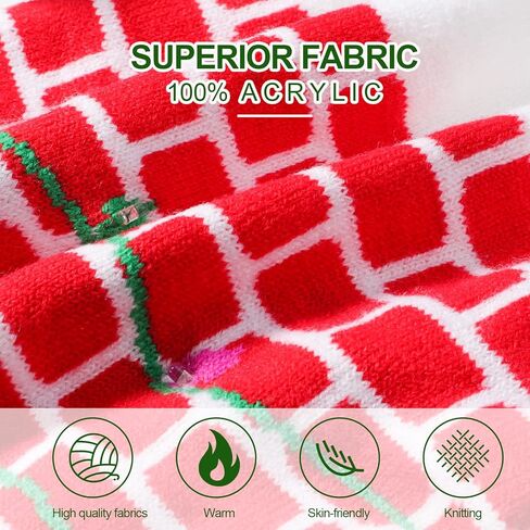 TAGVO LED Light Up Hat Beanie Knit Cap, Colorful LED Xmas Christmas Beanie in Kuwait