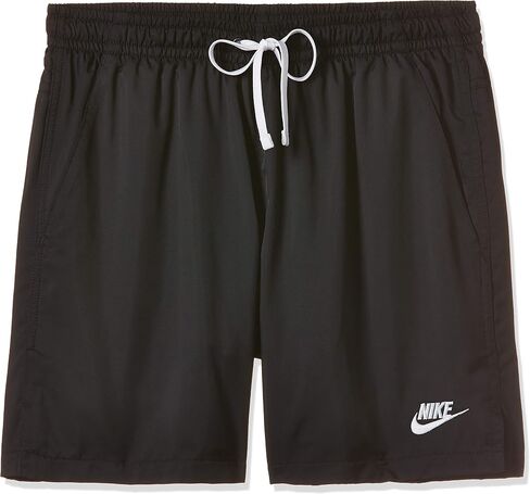 Nike NSW Woven Flow Shorts Black/White SM in Saudi Arabia