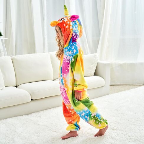 FZOSM Cute Girls Unicorn Halloween Costume Cosplay Onesie in Saudi Arabia