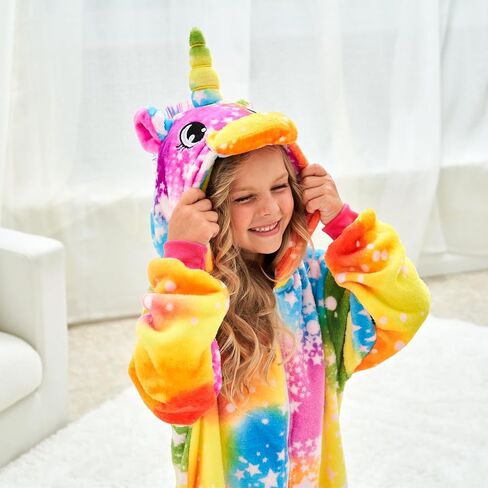 FZOSM Cute Girls Unicorn Halloween Costume Cosplay Onesie in Saudi Arabia
