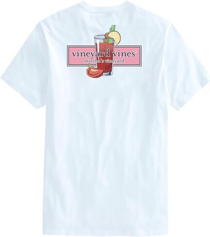 Vineyard Vines Men's Cocktail Short-Sleeve Pocket T-Shirt in Saudi Arabia