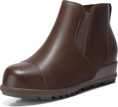 أحذية Bacia Wedge للسيدات مريحة وأحذية عالية مخفية للكاحل مع سحاب in Kuwait