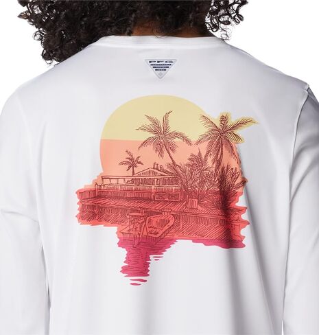 تي شيرت Tidal للسيدات من كولومبيا بأكمام طويلة PFG Island Time in Kuwait