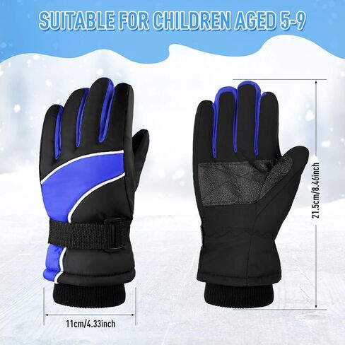 4 أزواج من قفازات الثلج للأطفال، قفازات الشتاء للأطفال، قفازات التزلج على الجليد، قفازات الأطفال الشتوية، قفازات التزلج للرياضات الخارجية in Kuwait