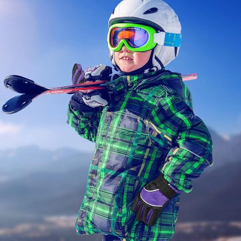 4 أزواج من قفازات الثلج للأطفال، قفازات الشتاء للأطفال، قفازات التزلج على الجليد، قفازات الأطفال الشتوية، قفازات التزلج للرياضات الخارجية in Kuwait