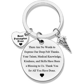 Jielahua Doctor Keychain Doctor Appreciation Gift Doctor Gifts for Women Men
