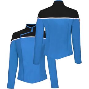 ValorSoul Adult Lower Decks Uniform Costume Shirt Bomber Jacket Coat Halloween Cosplay Outfit