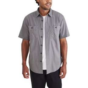 Dockers Men's Regular Fit Short Sleeve Utility Shirt