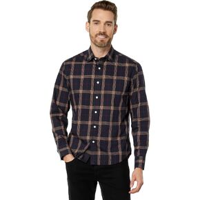 UNTUCKit Wrinkle-Free Paterson Shirt Navy MD Regular Fit in Kuwait