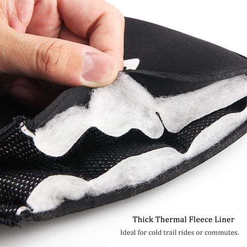 Handlebar Mittens- Windproof & Waterproof Fat Bike Bar Covers - Commuter Mountain Road Bicycle Bar Warmer Covers for Winter Cycling in Kuwait