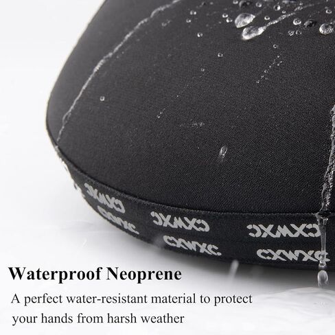 Handlebar Mittens- Windproof & Waterproof Fat Bike Bar Covers - Commuter Mountain Road Bicycle Bar Warmer Covers for Winter Cycling in Kuwait