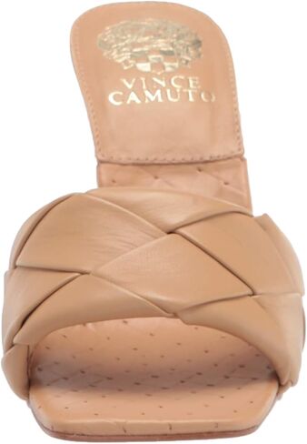 Vince Camuto Women's Footwear Brelanie Woven Strap Dress Mule Heeled Sandal in Kuwait
