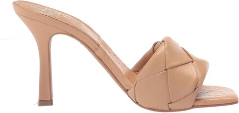 Vince Camuto Women's Footwear Brelanie Woven Strap Dress Mule Heeled Sandal in Kuwait