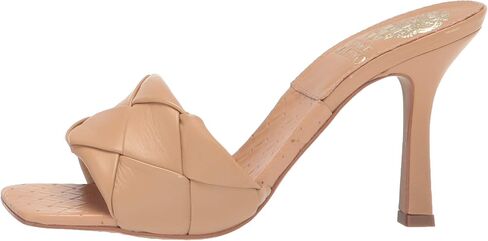 Vince Camuto Women's Footwear Brelanie Woven Strap Dress Mule Heeled Sandal in Kuwait