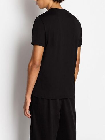 A|X ARMANI EXCHANGE Men's Regular Fit Cotton Jersey Crew Neck Embellished Box Logo Tee in Saudi Arabia
