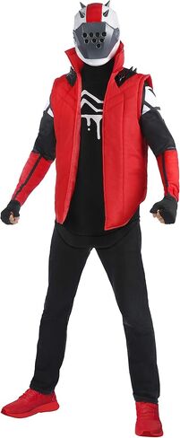 Spirit Halloween Fortnite Adult X-Lord Costume | Officially Licensed | Video Game Costume | Fortnite Cosplay | Group Costume in Saudi Arabia