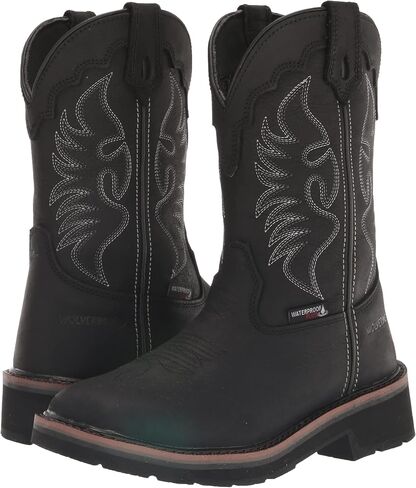 WOLVERINE Men's Rancher Wellington Steel Toe Western Boot in Saudi Arabia