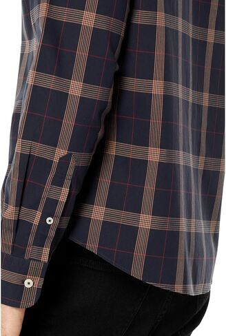 UNTUCKit Wrinkle-Free Paterson Shirt Navy MD Regular Fit in Kuwait