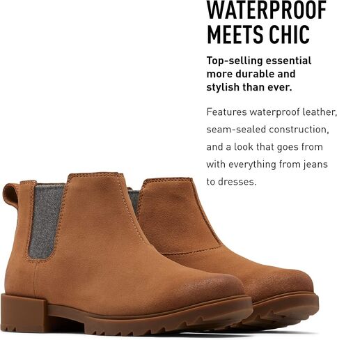 Sorel Women's Emelie II Chelsea Waterproof Boot in Saudi Arabia