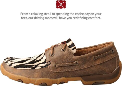 Twisted X Women's Boat Shoe Driving Moc in Saudi Arabia
