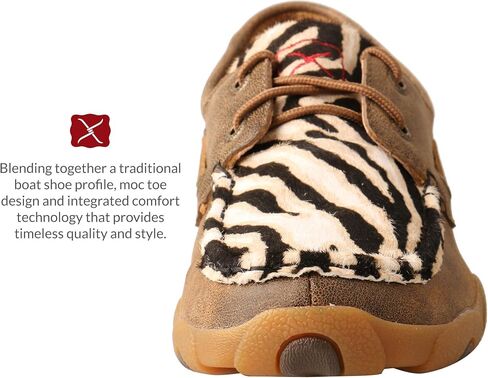 Twisted X Women's Boat Shoe Driving Moc in Saudi Arabia