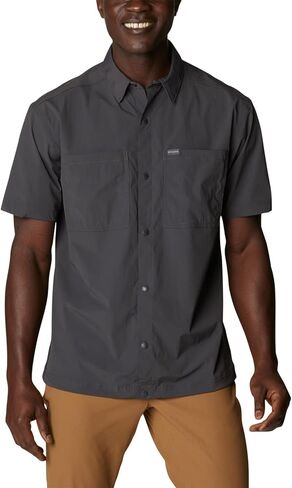 Columbia Men's Tech Trail Woven Short Sleeve in Saudi Arabia