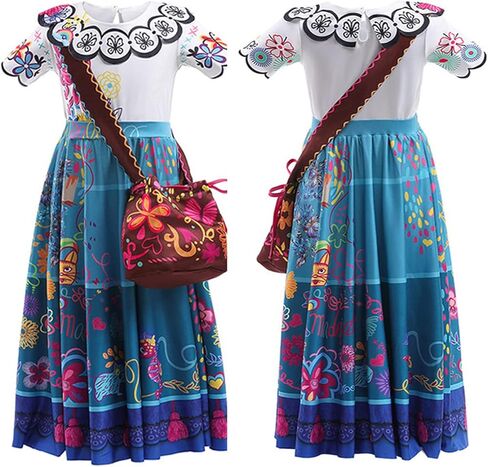 فستان ميرابيل التنكري للفتيات أزياء تنكرية إيزابيلا مادريجال الأميرة توتو لحفلات عيد الهالوين in Kuwait