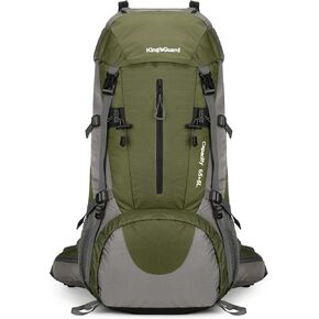 70L Camping Hiking Backpack with Rain Cover Waterproof Backpacking Backpack for Hiking Treeking Climbing Outdoor in Kuwait
