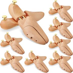 8 Pack Shoe Trees Cedar Shoe Stretcher for Men Wooden Boot Trees Shoe Shape Holder for All Shoes Clean Crease Prevention in Saudi Arabia