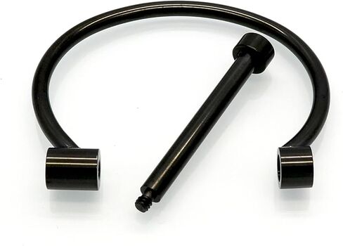 ALoveSoul 2 Pcs Screw Bracelet Stainless Steel Bar Cuff Bangle Set in Kuwait