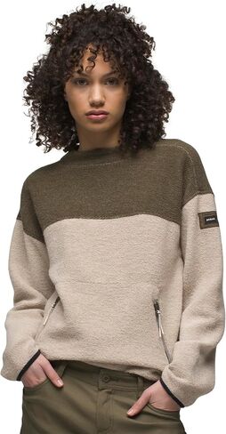 prAna IncrediWool Crew Canvas Block XL (Women's 12-14) in Saudi Arabia
