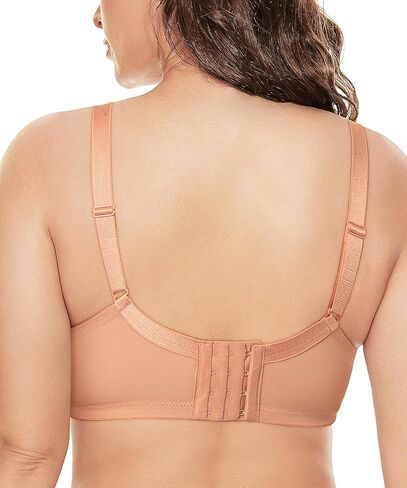 حمالة صدر نسائية من Wingslove مصنوعة من الدانتيل الشفاف مع سلك داخلي غير مبطنة تغطية كاملة مقاس كبير صدر كبير in Kuwait