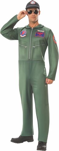 Rubie's unisex-adults Top Gun (Classic Movie) Top Gun Costume Jumpsuit in Saudi Arabia