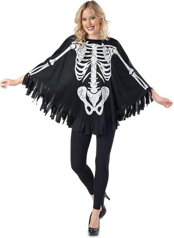 Seasons Halloween Costume for Women Skeleton Quick Cape for Adult in Saudi Arabia