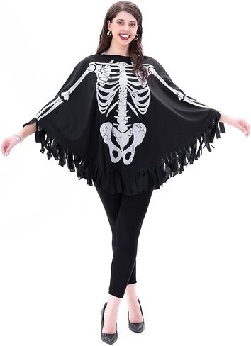 Seasons Halloween Costume for Women Skeleton Quick Cape for Adult in Saudi Arabia