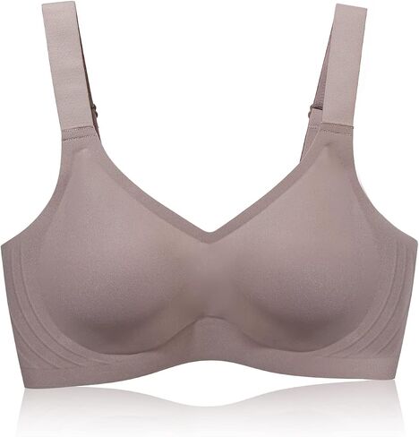 Lervanla Seamless Mastectomy Bra for Women, Pocket Post-Surgery Bra with Support Pads Comfort Lift Daily Bralettes V-Neck in Saudi Arabia