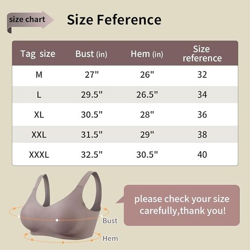 Lervanla Seamless Mastectomy Bra for Women, Pocket Post-Surgery Bra with Support Pads Comfort Lift Daily Bralettes V-Neck in Saudi Arabia