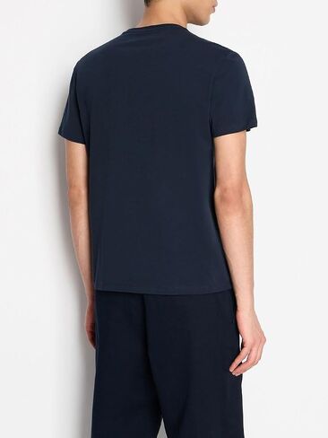 A|X ARMANI EXCHANGE Men's Slim Fit Stretch Cotton Jersey Bold Logo Tee in Saudi Arabia