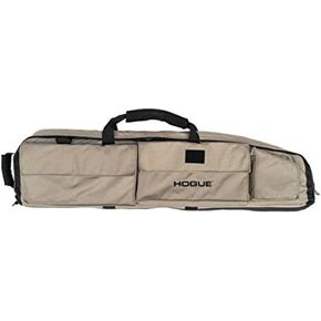 حقيبة بندقية مزدوجة من Hogue 59473 مزودة بجيب أمامي ومقابض، أرض داكنة مسطحة، كبيرة in Kuwait