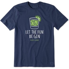Life is Good Men's Short Sleeve Crusher-Lite Tee