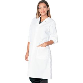 Landau Unisex Relaxed Fit 2-Pocket Full-Length Lab Coat 3178