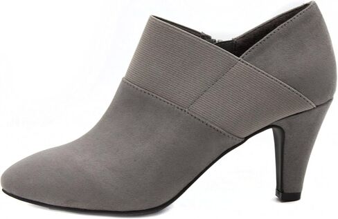 LONDON FOG Womens Bobbie Heel Ankle Booties in Saudi Arabia