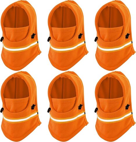 Suhine 6 قطع قناع بالاكلافا من الصوف الحراري العاكس قابل للتعديل قناع الوجه الكامل قناع الوجه الشتوي للرجال والنساء للطقس البارد in Kuwait