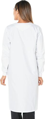 Landau Unisex Relaxed Fit 2-Pocket Full-Length Lab Coat 3178 in Saudi Arabia