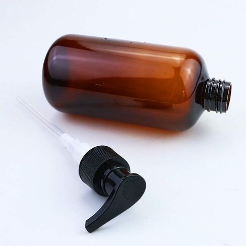 عبوة من 6 زجاجات فارغة ذات مضخة بلاستيكية بسعة 236 مل، خالية من البيسفينول أ، زجاجات غسول ذات مضخة قابلة لإعادة الملء مع قفل للسفر لغسل الجسم، شامبو، مطهر لليدين، لوشن in Kuwait